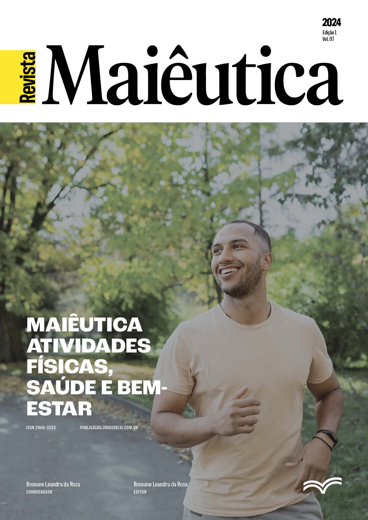 Capa revista Maiêutica - Atividades Físicas, Saúde e Bem-Estar